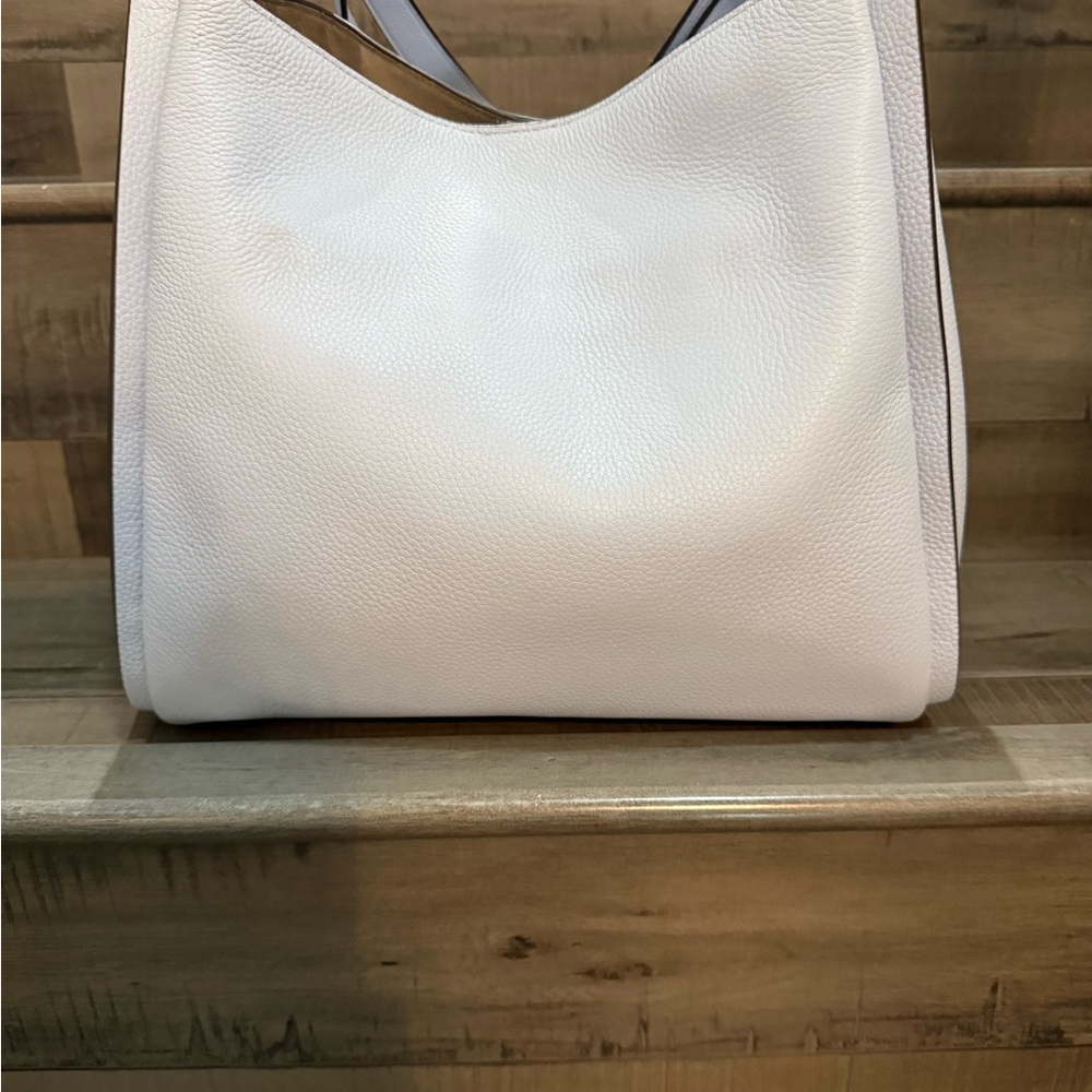Kate Spade Light Blue Knot Large Pebble Leather Shoulder Bag - Picture 7 of 10